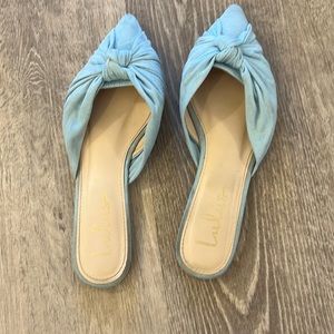 Lulu’s powder blue flats
